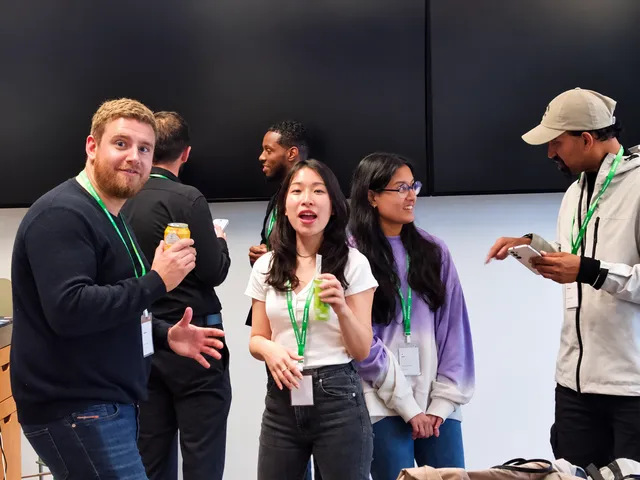 Networking after the talks