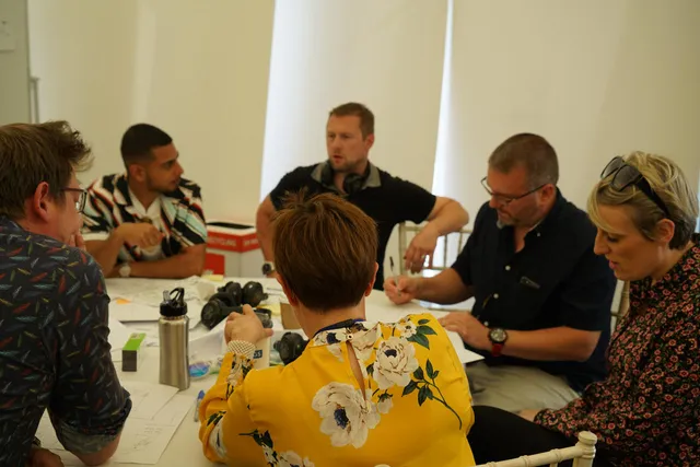 Hands-on sessions at the 2-day UX workshop