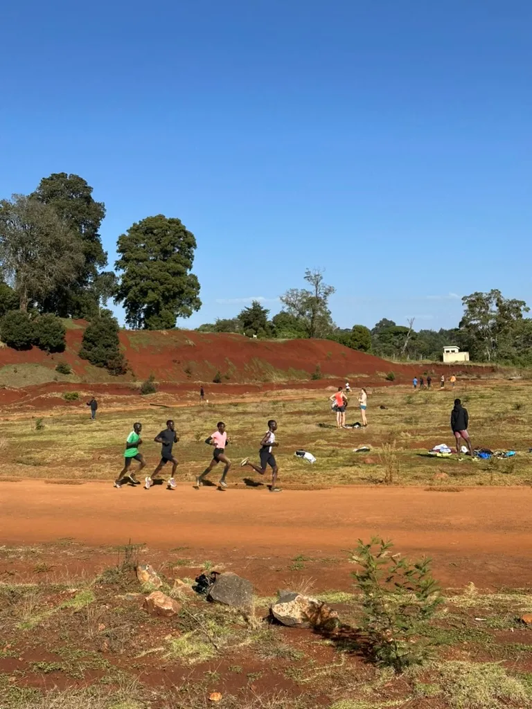 📍 Iten, Kenya · Running with the locals at altitude